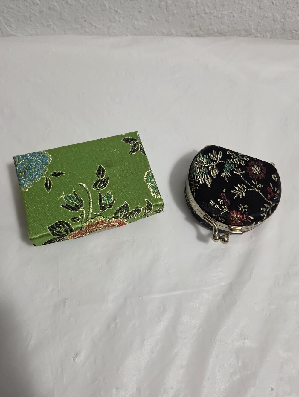Asian Style Mirrored Ring Trinket Boxes